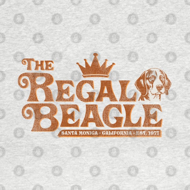 Regal Beagle Lounge 1977 Worn Lts by Alema Art